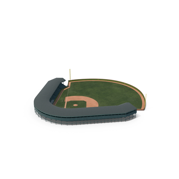 Diamond: Baseball Field With Grandstand Brick Wall Curved with Ivy PNG & PSD Images Diamond: Baseball Field With Grandstand Brick Wall Curved with Ivy PNG & PSD Images