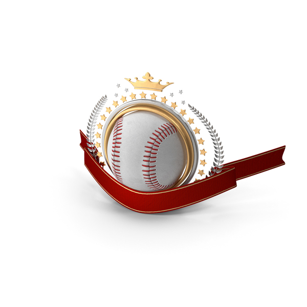 Ball: Baseball Laurel Emblem Banner PNG & PSD Images Ball: Baseball Laurel Emblem Banner PNG & PSD Images