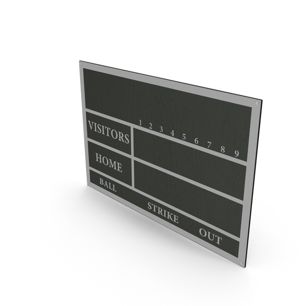 Baseball Scoreboard PNG & PSD Images Baseball Scoreboard PNG & PSD Images