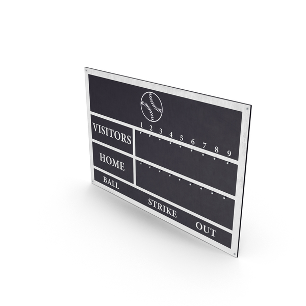 Baseball Scoreboard PNG & PSD Images Baseball Scoreboard PNG & PSD Images