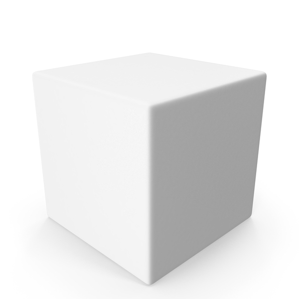 Basic Cube White PNG Images & PSDs for Download | PixelSquid - S120317949