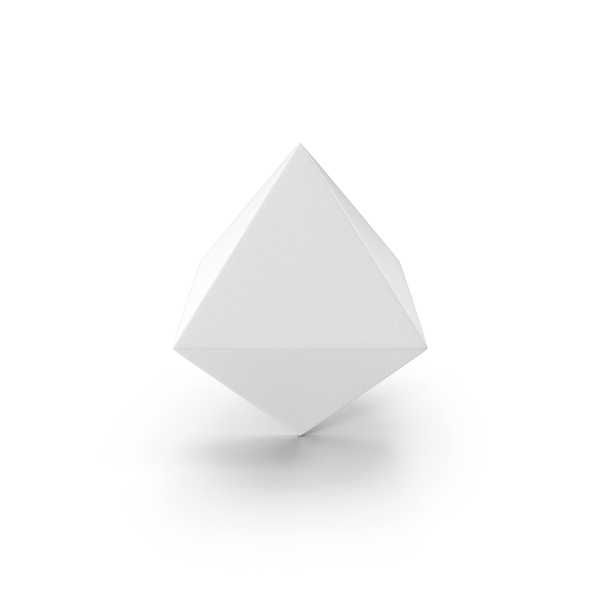 Basic Geometric Shapes Octahedron White PNG & PSD Images Basic Geometric Shapes Octahedron White PNG & PSD Images