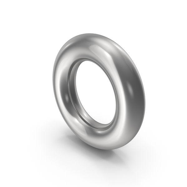 Symbols: Basic Shape Torus Silver PNG & PSD Images Symbols: Basic Shape Torus Silver PNG & PSD Images