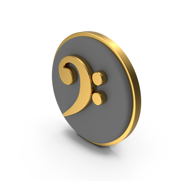 Symbols: Bass Clef Music Circular Coin PNG & PSD Images Symbols: Bass Clef Music Circular Coin PNG & PSD Images