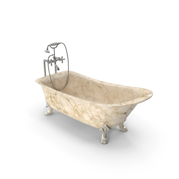 Bath: Bathtub with Standing Mixer Faucet PNG & PSD Images Bath: Bathtub with Standing Mixer Faucet PNG & PSD Images