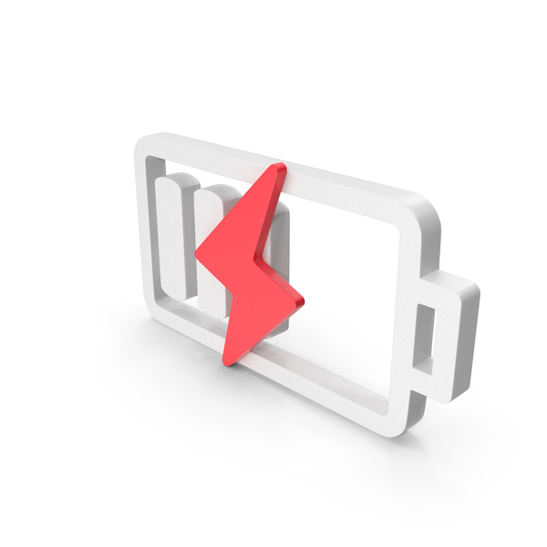 Symbols: Battery 3 Bars Charge Symbol PNG & PSD Images