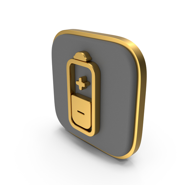 Battery Block Square Coin PNG & PSD Images Battery Block Square Coin PNG & PSD Images