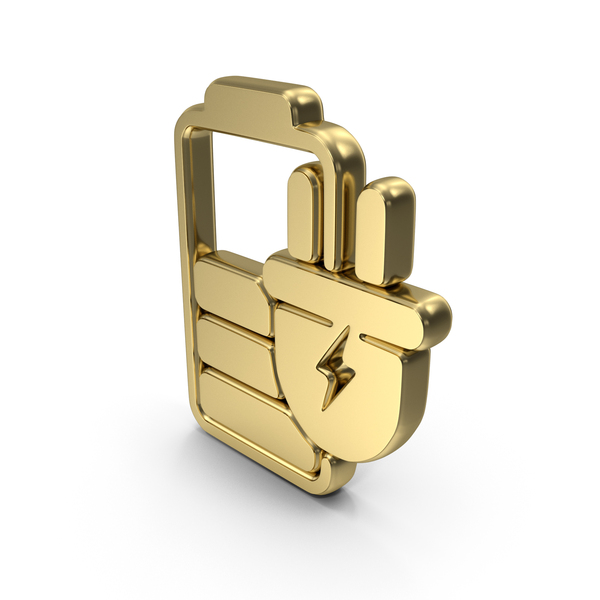 Battery Charging Symbol Gold PNG & PSD Images Battery Charging Symbol Gold PNG & PSD Images