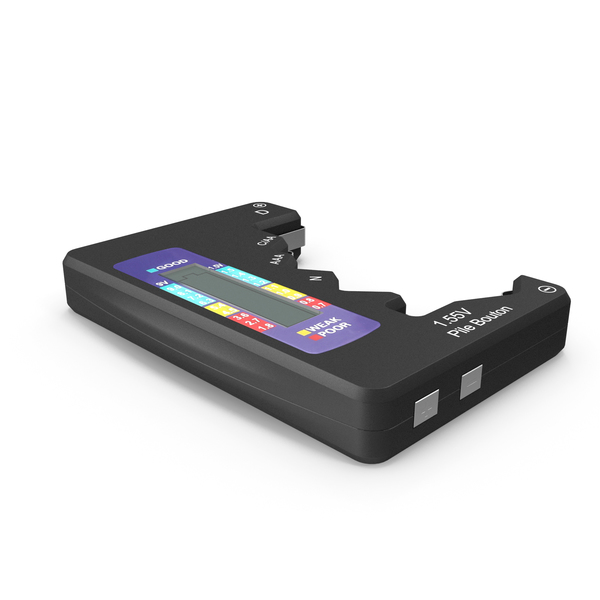 Electrical Accessories: Battery Tester Black PNG & PSD Images Electrical Accessories: Battery Tester Black PNG & PSD Images