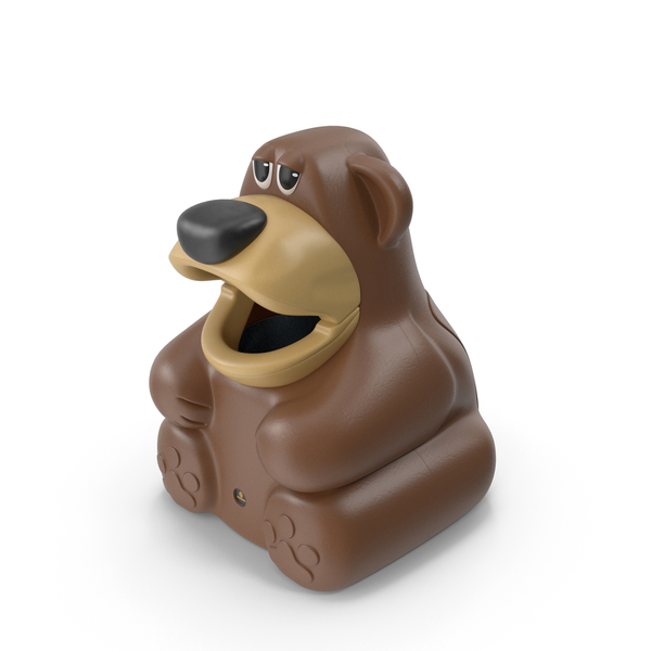 Bear Shaped Trash Can PNG Images & PSDs for Download | PixelSquid ...