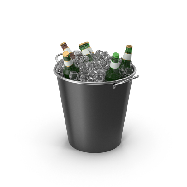 Beer Bottles In A Black Metal Bucket PNG & PSD Images Beer Bottles In A Black Metal Bucket PNG & PSD Images