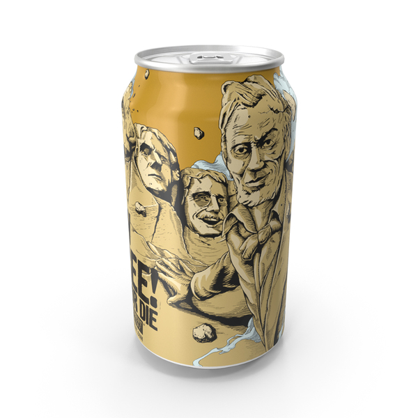 Beer Can 21st Amendment Brew Free or Die IPA 12fl oz PNG & PSD Images