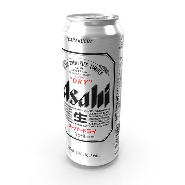 Beer Can Asahi Super Dry 500ml 2013 PNG Images & PSDs for Download ...