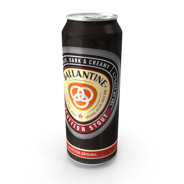 Beer Can Ballantine Scottish Stout 400ml 2020 PNG & PSD Images
