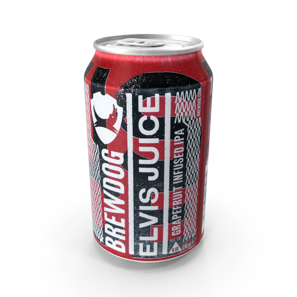 Beer Can Brewdog Elvis Juice IPA 330ml PNG Images & PSDs for Download