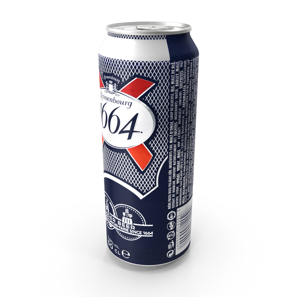 Beer Can Kronenbourg 1664 500ml 2020 PNG & PSD Images