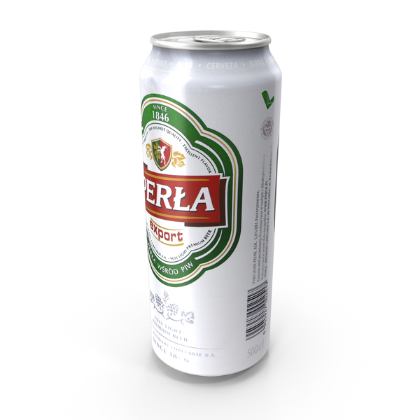 Beer Can Perla Export 500ml PNG & PSD Images