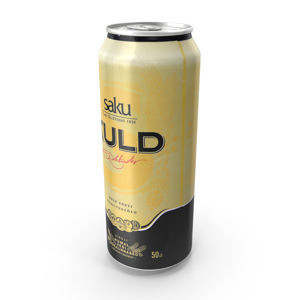 Beer Can Saku Kuld 500ml PNG & PSD Images Beer Can Saku Kuld 500ml PNG & PSD Images