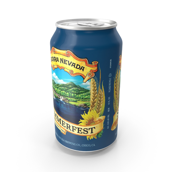 Beer Can Sierra Nevada Summerfest Lager 12fl oz PNG & PSD Images
