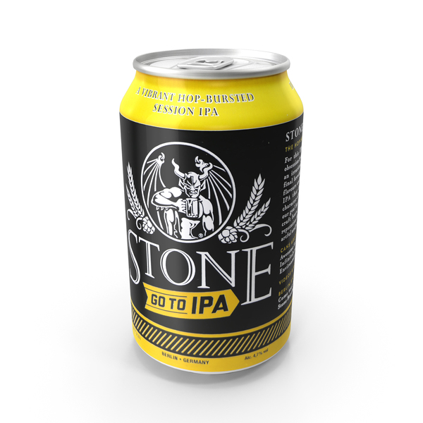 Beer Can Stone Go To IPA 330ml PNG & PSD Images