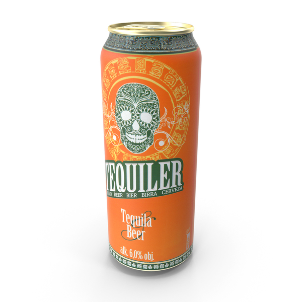 Beer Can Tequiler Tequila Beer 500ml PNG & PSD Images