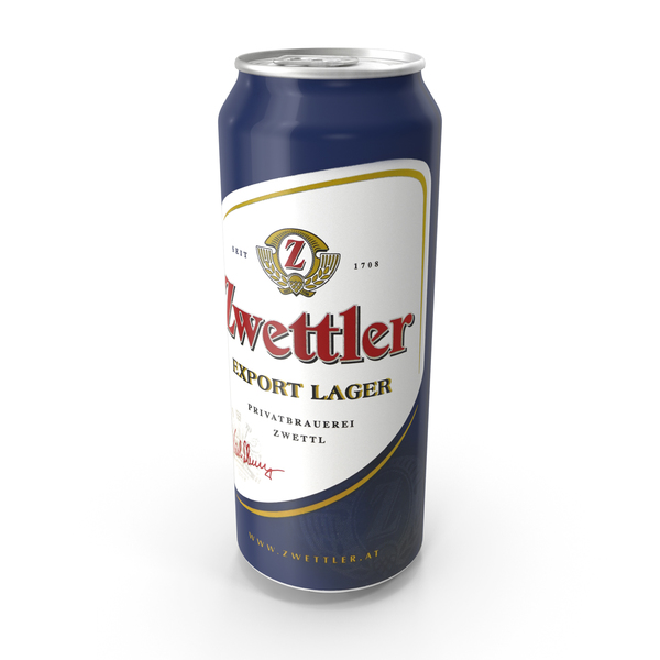 Beer Can Zwettler 500ml PNG & PSD Images