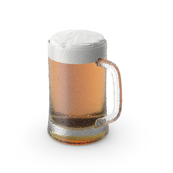 Beer Glass With Droplets PNG Images & PSDs for Download | PixelSquid ...