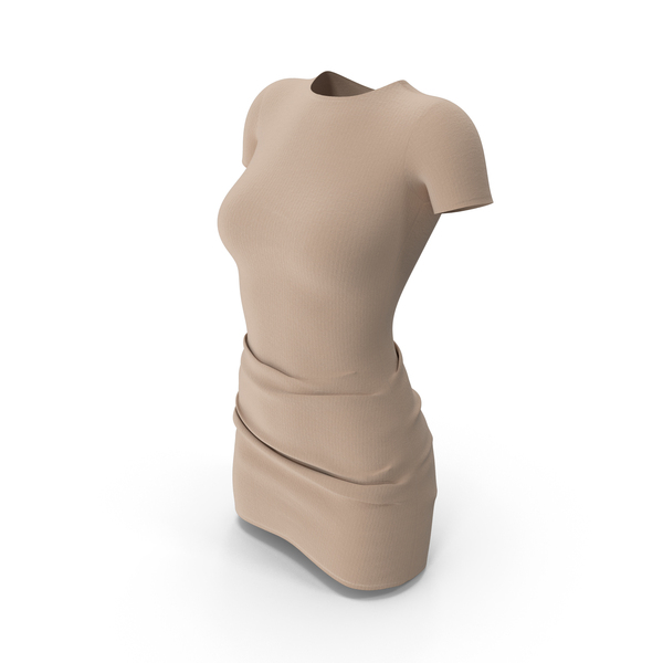 Beige Mock Neck Mini Dress PNG & PSD Images Beige Mock Neck Mini Dress PNG & PSD Images