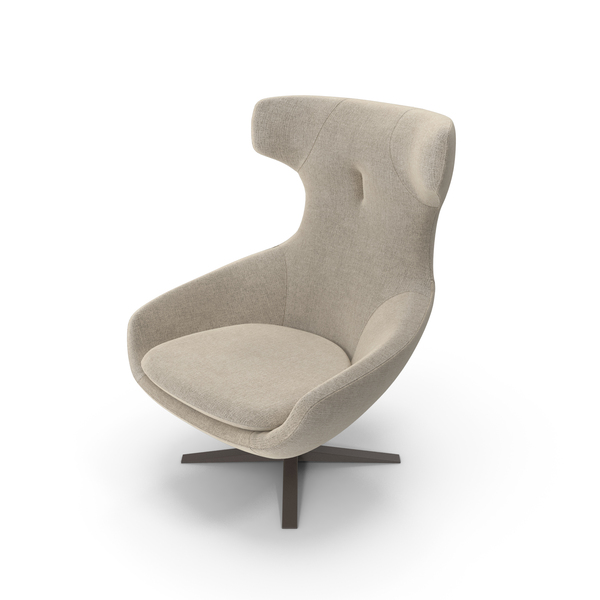Wingback Chair: Beige Modern Wing Armchair PNG & PSD Images Wingback Chair: Beige Modern Wing Armchair PNG & PSD Images