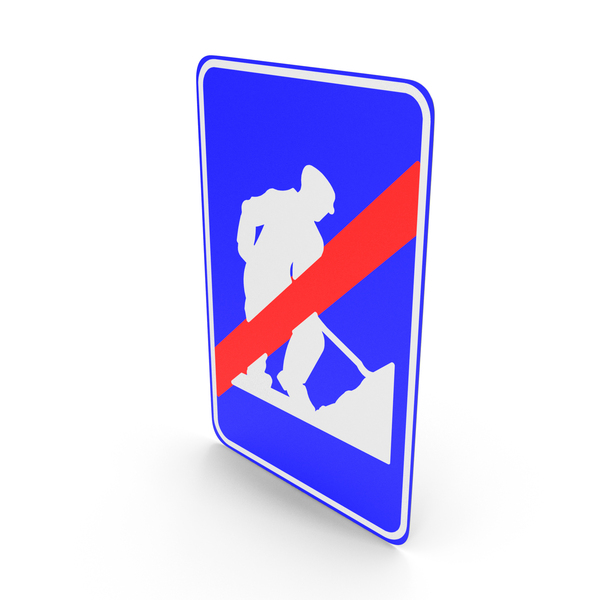 Traffic Signs: Belgian End Of Roadworks Sign PNG & PSD Images Traffic Signs: Belgian End Of Roadworks Sign PNG & PSD Images