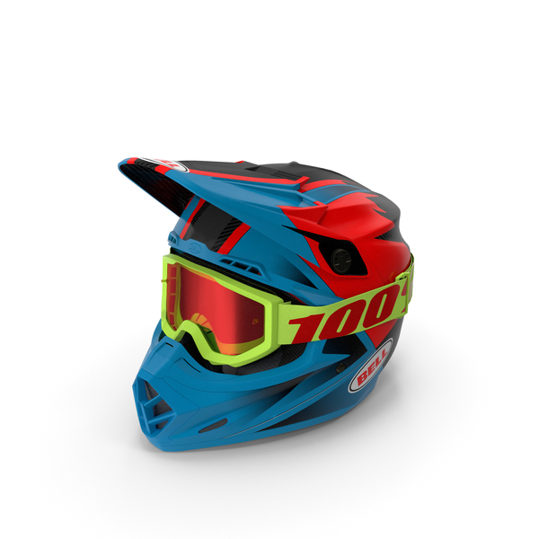 Bell Off-Road Motorcycle Helmet Blue PNG & PSD Images Bell Off-Road Motorcycle Helmet Blue PNG & PSD Images