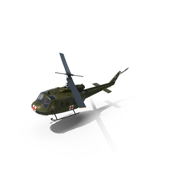 Military Transport Helicopter: Bell UH-1 Iroquois MedEvac PNG & PSD Images Military Transport Helicopter: Bell UH-1 Iroquois MedEvac PNG & PSD Images