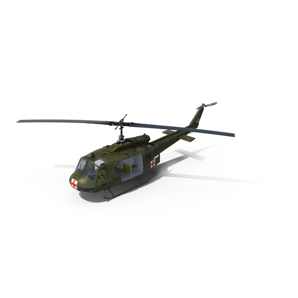 Military Transport Helicopter: Bell UH-1 Iroquois MedEvac PNG & PSD Images Military Transport Helicopter: Bell UH-1 Iroquois MedEvac PNG & PSD Images