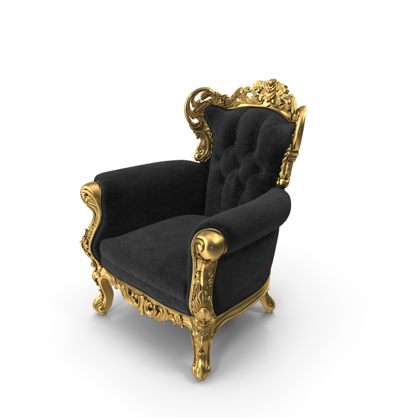 Belle de Fleur Baroque Chair PNG & PSD Images Belle de Fleur Baroque Chair PNG & PSD Images