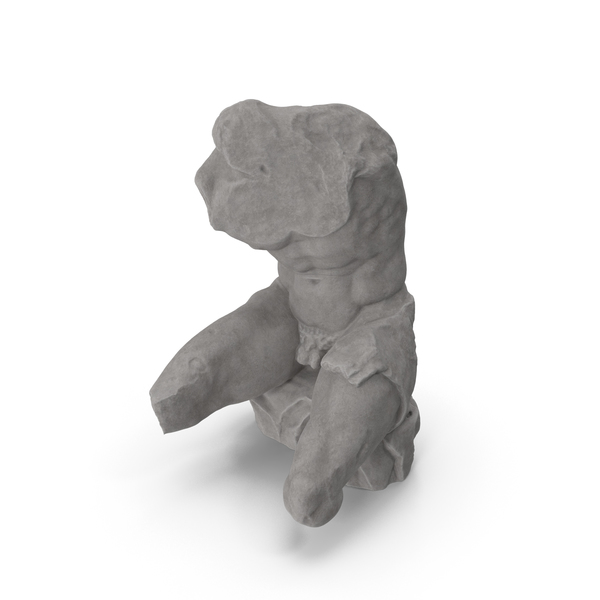 Man Statue: Belvedere Stone Torso PNG & PSD Images Man Statue: Belvedere Stone Torso PNG & PSD Images