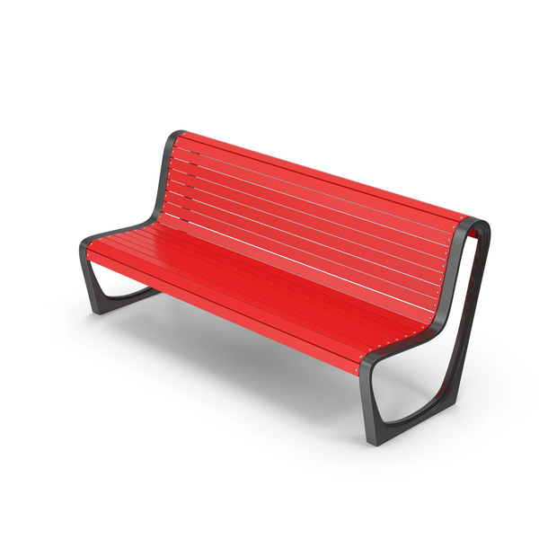 Park: Bench Red PNG & PSD Images Park: Bench Red PNG & PSD Images