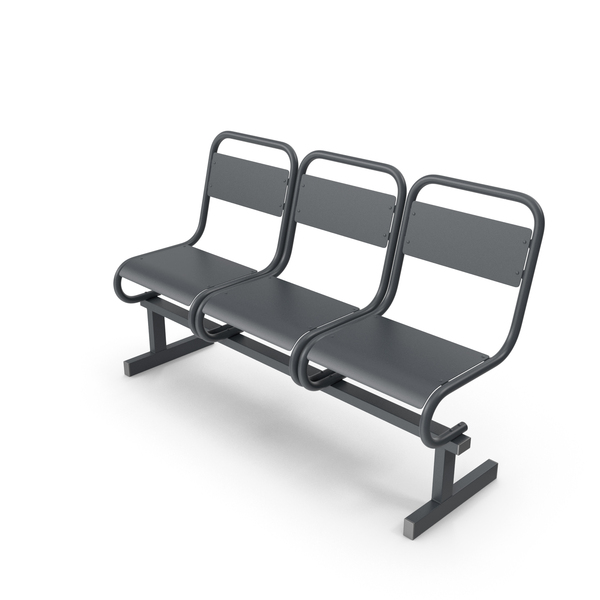 Airport Seating: Bench Waiting PNG & PSD Images