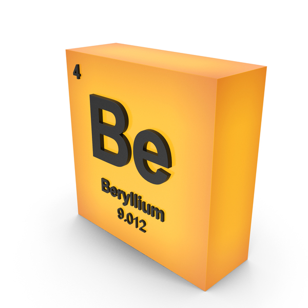 Periodic Table: Beryllium PNG & PSD Images Periodic Table: Beryllium PNG & PSD Images