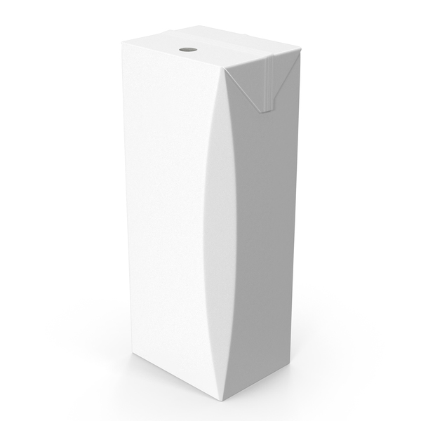 Drink Container: Beveled Edge Small Aseptic Carton with Strawhole PNG & PSD Images Drink Container: Beveled Edge Small Aseptic Carton with Strawhole PNG & PSD Images