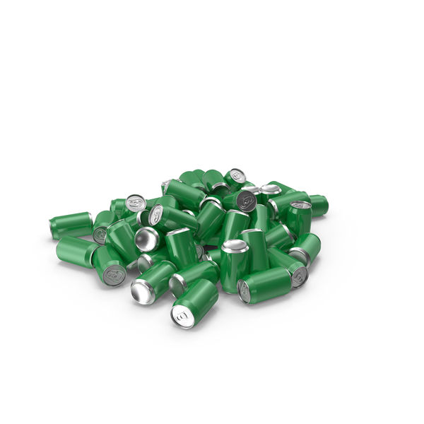 Aluminum: Beverage Can 330ml Green Multi Posed PNG & PSD Images Aluminum: Beverage Can 330ml Green Multi Posed PNG & PSD Images