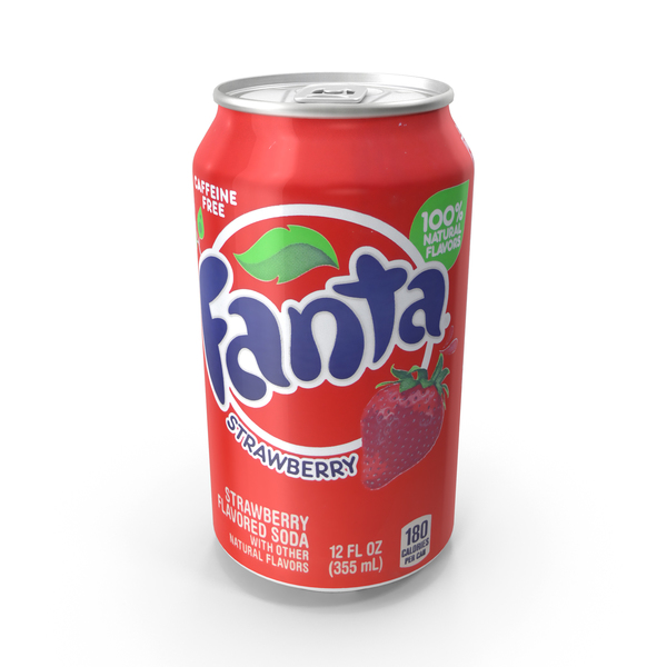 Beverage Can Fanta Strawberry 12fl oz PNG & PSD Images Beverage Can Fanta Strawberry 12fl oz PNG & PSD Images