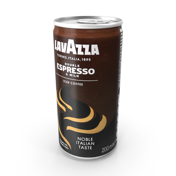 Coffee: Beverage Can Lavazza Double Espresso & Milk 200ml 2020 PNG & PSD Images Coffee: Beverage Can Lavazza Double Espresso & Milk 200ml 2020 PNG & PSD Images