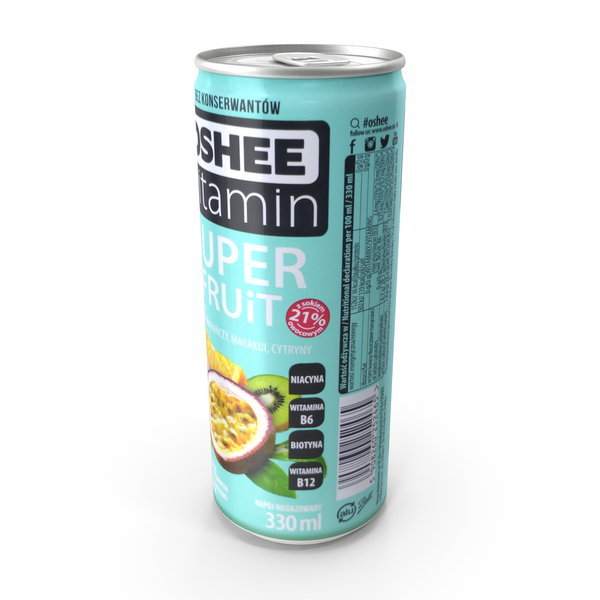 Soda: Beverage Can Oshee Vitamin Super Fruit 330ml PNG & PSD Images Soda: Beverage Can Oshee Vitamin Super Fruit 330ml PNG & PSD Images