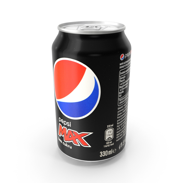 Soda: Beverage Can Pepsi Max 330ml PNG & PSD Images