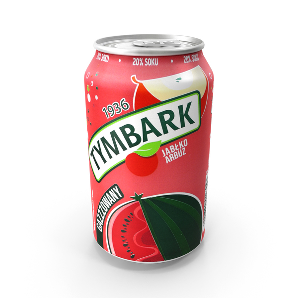 Beverage Can Tymbark Apple Watermelon 330ml 2020 PNG Images & PSDs for