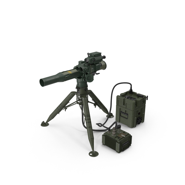 BGM-71 TOW Missile System Tripod PNG & PSD Images