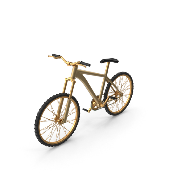 Bicycle Golden PNG & PSD Images