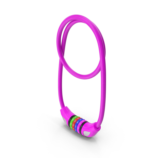 Bicycle Lock Pink Close PNG & PSD Images Bicycle Lock Pink Close PNG & PSD Images
