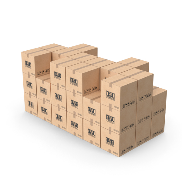 Box: Big Stack Of Cardboard Boxes PNG & PSD Images Box: Big Stack Of Cardboard Boxes PNG & PSD Images