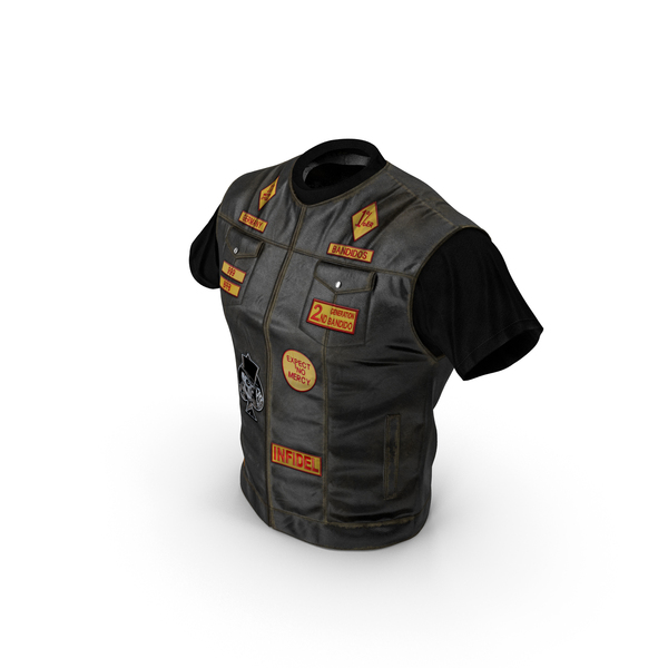 Waistcoat: Biker Vest PNG & PSD Images Waistcoat: Biker Vest PNG & PSD Images